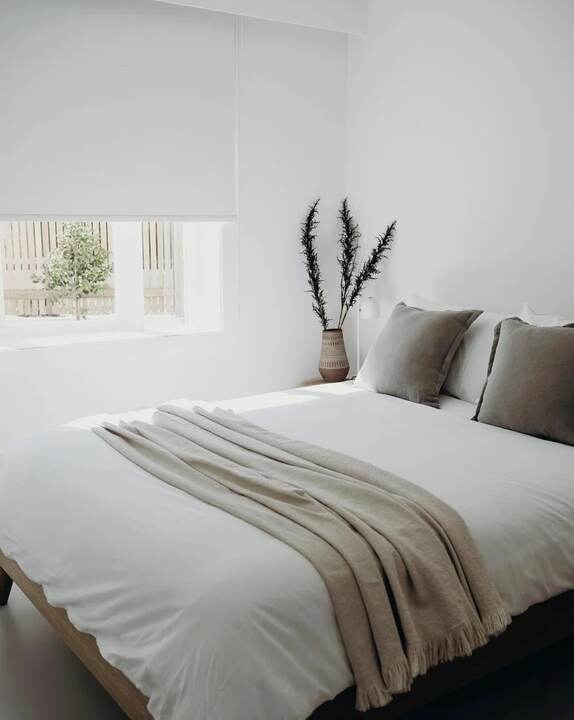 Master bed — Roller Blind — Cornerstone